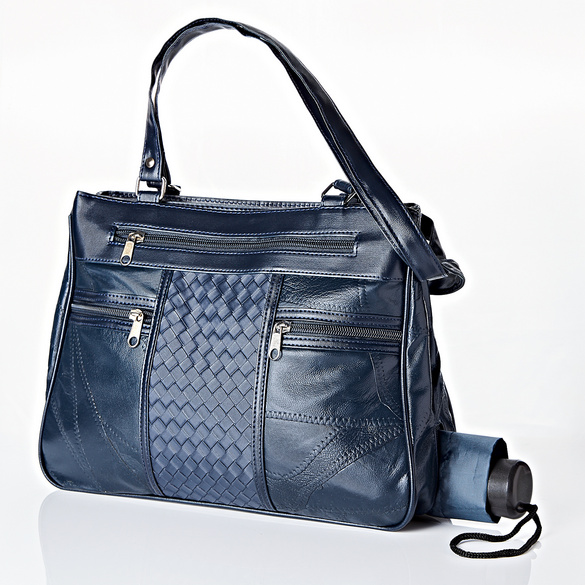 Tasche mit Schirm navy