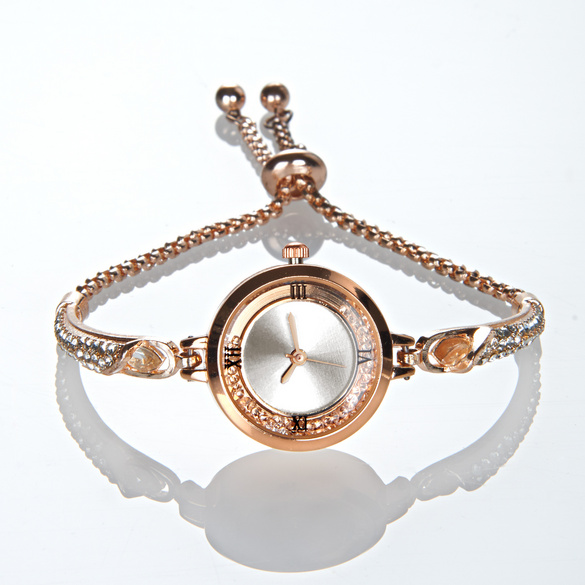 Schmuckuhr rosé-goldfarben