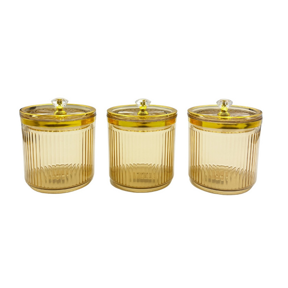Snackbox mit Deckel 3er-Set Eldo