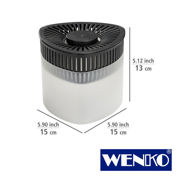 WENKO Entfeuchter Prisma 6 x 500 g, für Räume bis ca. 40 m³