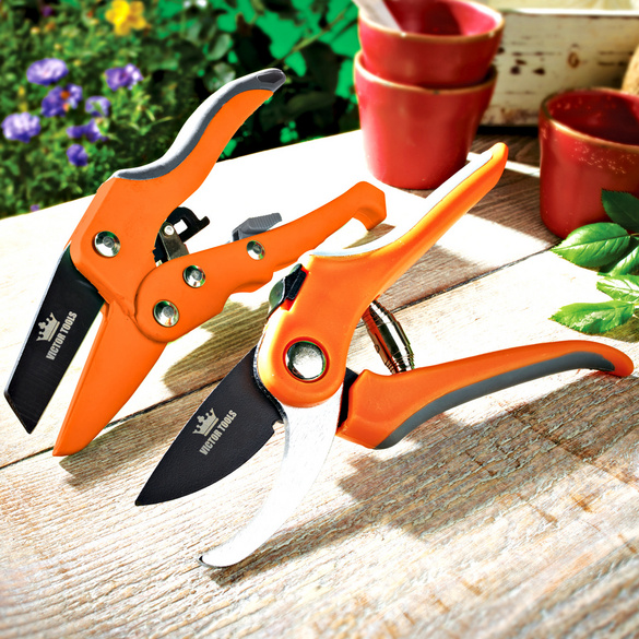 Profi-Gartenscheren 2er-Set Victor Tools