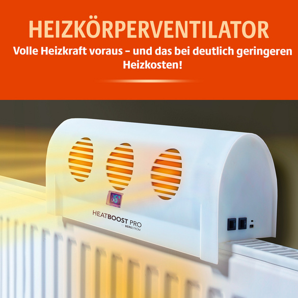 Heizkörperventilator "Heatboost Pro" Bergström