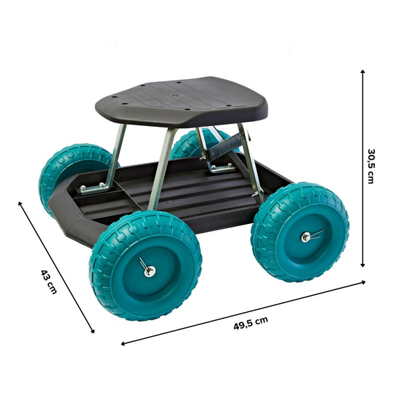 Gartensitz auf Rädern Victor Tools