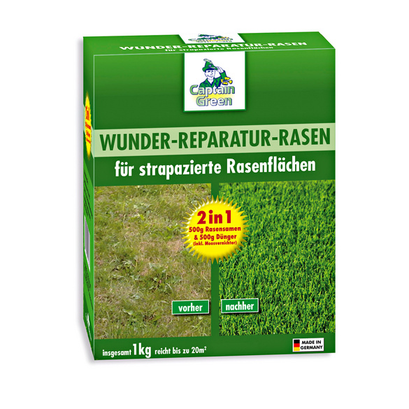 Wunder-Reparatur-Rasen 1kg Captain Green