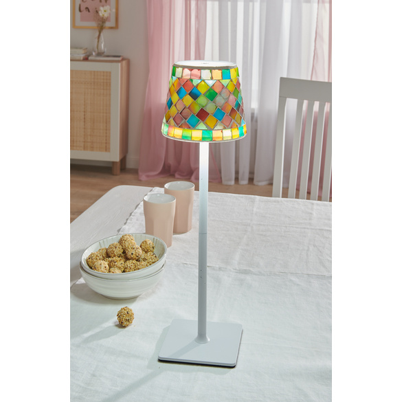 Touch-Lampe "Tiffany-Stil" Eldo
