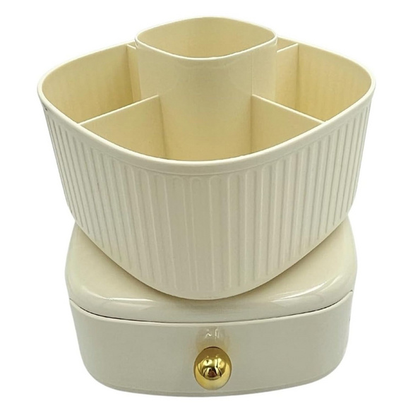 Organizer-Box fürs Badezimmer, drehbar