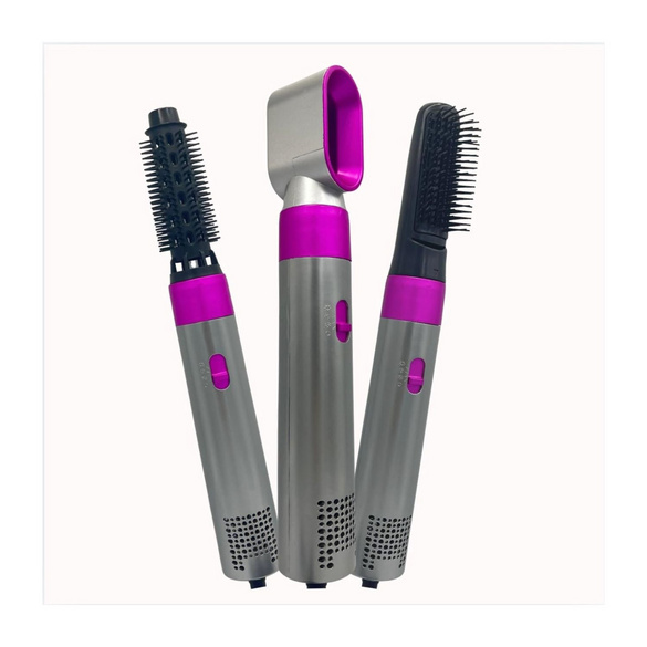 3-in-1 Haarstyler: Haartrockner, Lockenstab & Glättbürste