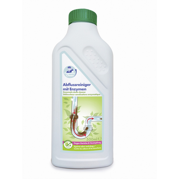 Captain Clean Abflussreiniger mit Enzymen 500 ml