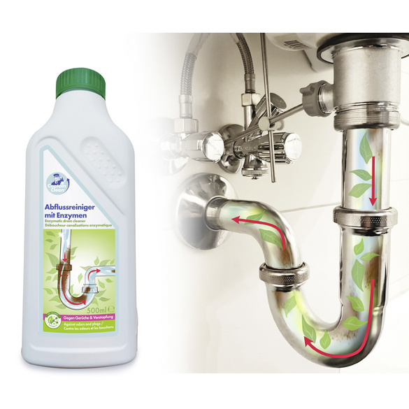 Captain Clean Abflussreiniger mit Enzymen 500 ml