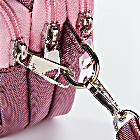 Handtasche "Raja" mit RFID-Schutz pink Amélie di Santi