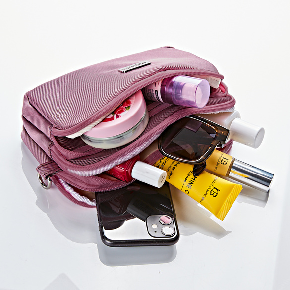 Handtasche "Raja" mit RFID-Schutz pink Amélie di Santi