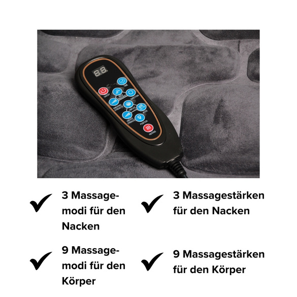 Luxus-Massagematte Shiatsu