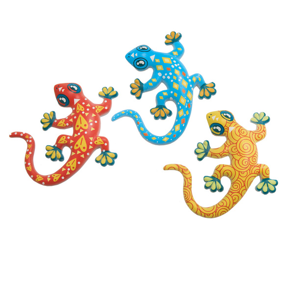 Wanddeko Gecko gelb Gainsborough