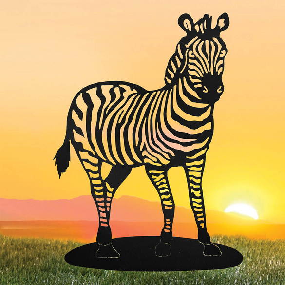 Gartenstecker Zebra-SilhouetteGainsborough