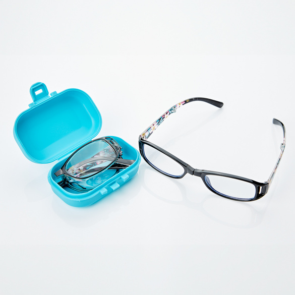 Faltbare Lesebrille, 3,5 Dioptrien