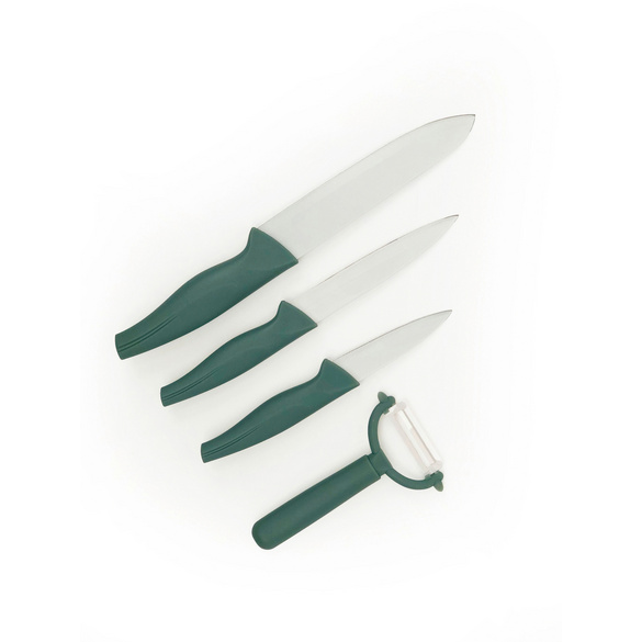 Küchenmesser 3er-Set & Schäler