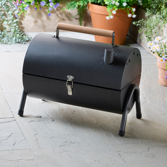 Holzkohlegrill mit 2 Rosten Basilico