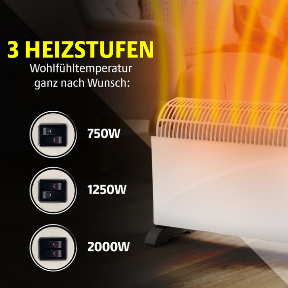 Tragbare Konvektor-Heizung Bergström