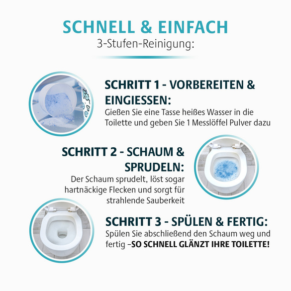 Schäumender WC-Reiniger Clarsen