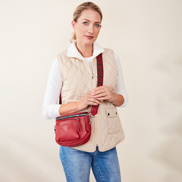 Tasche "Lucie" bordeaux