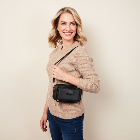 Tasche "Suse" 2in1 schwarz