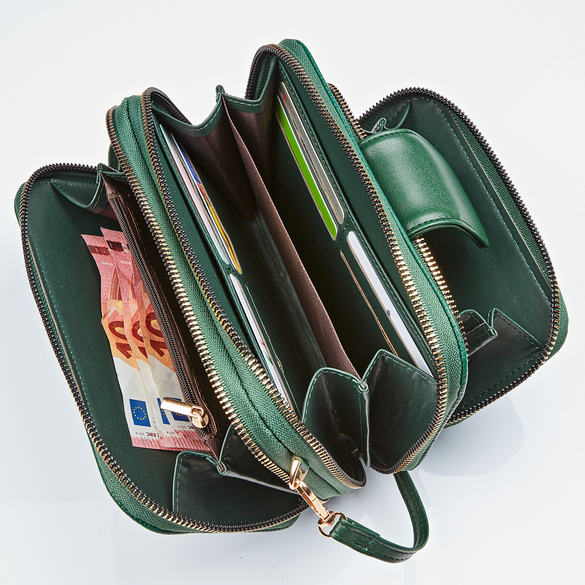Tasche "Suse" 2in1 dunkelgrün