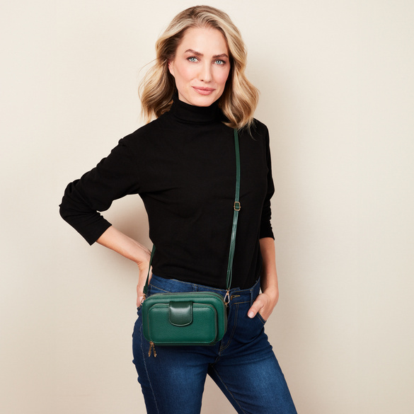 Tasche "Suse" 2in1 dunkelgrün