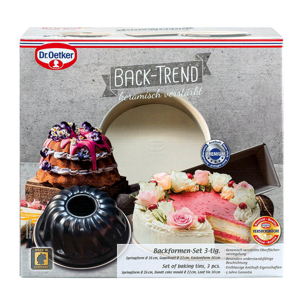 Backformset "Back-Trend" 3-tlg. Dr. Oetker