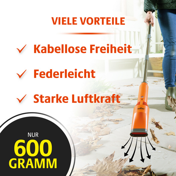 Akku-Turbo-Laubbläser, Victor Tools