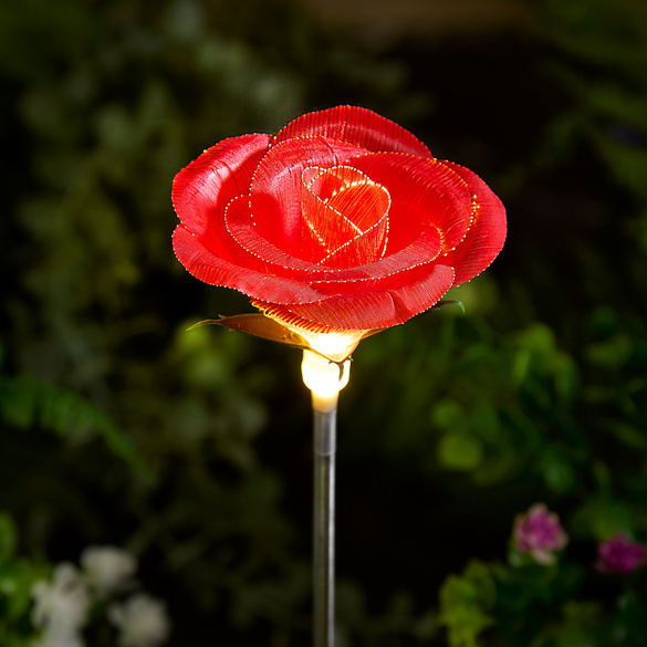 Solarleuchte "Rose"