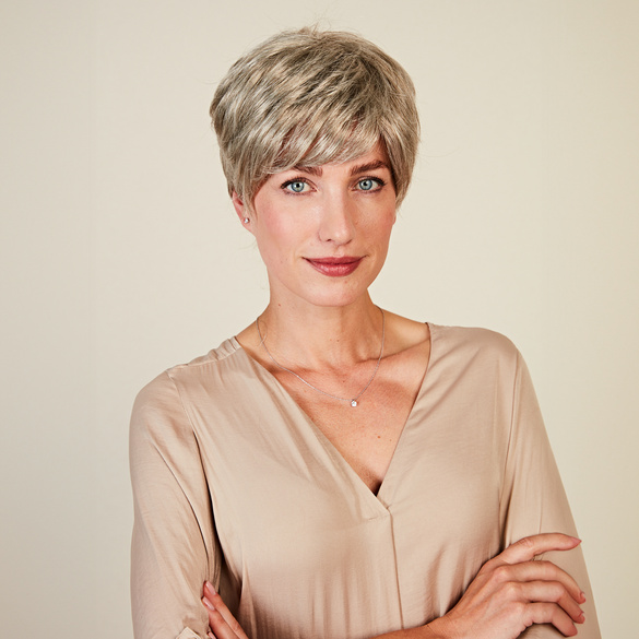 Naturell Perücke "Tilda" grau