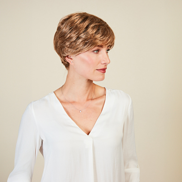 Naturell Perücke "Tilda" dunkelblond