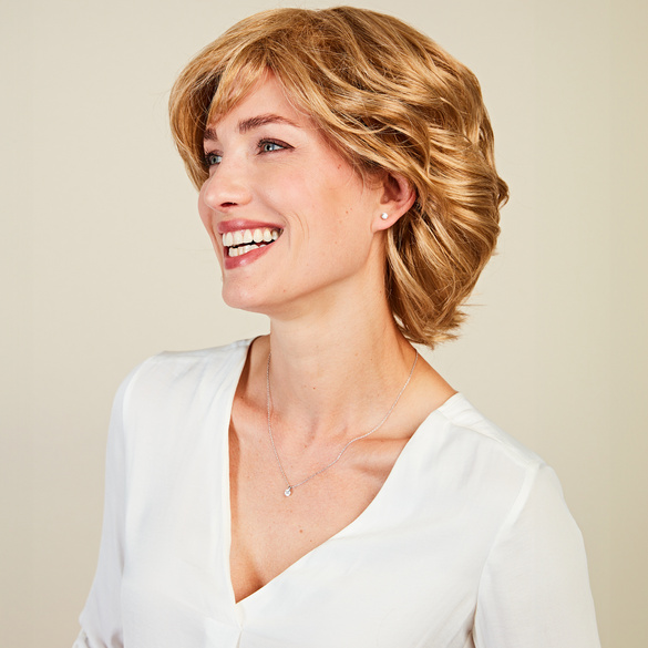 Naturell Perücke "Lisa" mittelblond