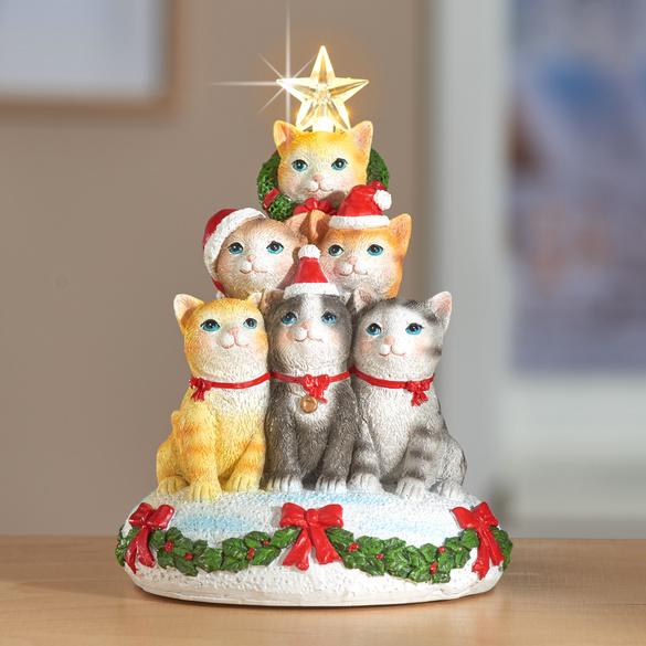 LED-Spieluhr "Katzenbaum"