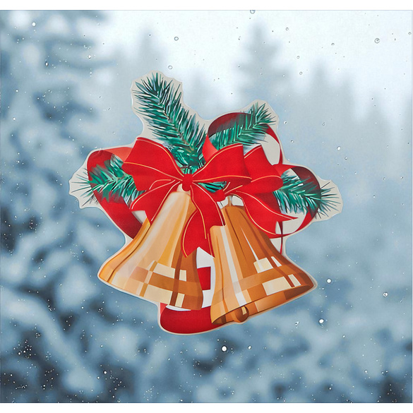 Türaufkleber "Weihnachtsglocken"
