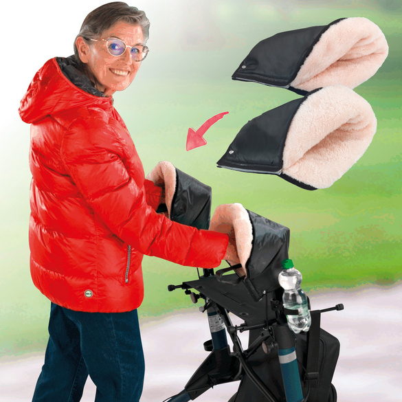 Rollator-/Rollstuhl-Handwärmer 1 Paar