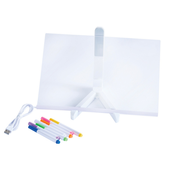 LED-Schreibtafel mit Stiften, Bourne & Hollins