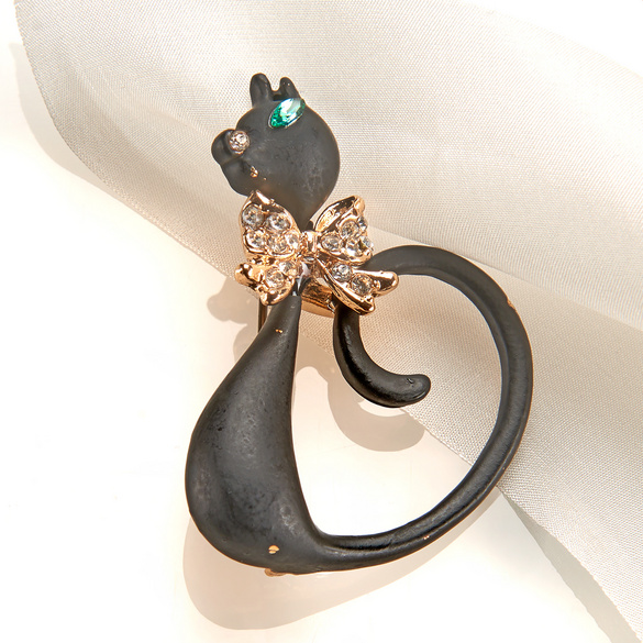 Brosche "Katze Mila"