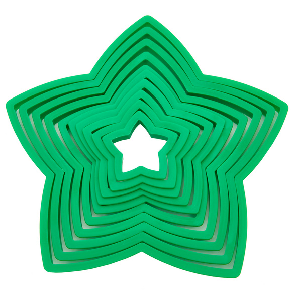 Ausstechformen "Tannenbaum" 10er-Set