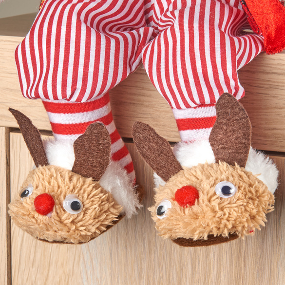 Weihnachtsmann sitzend