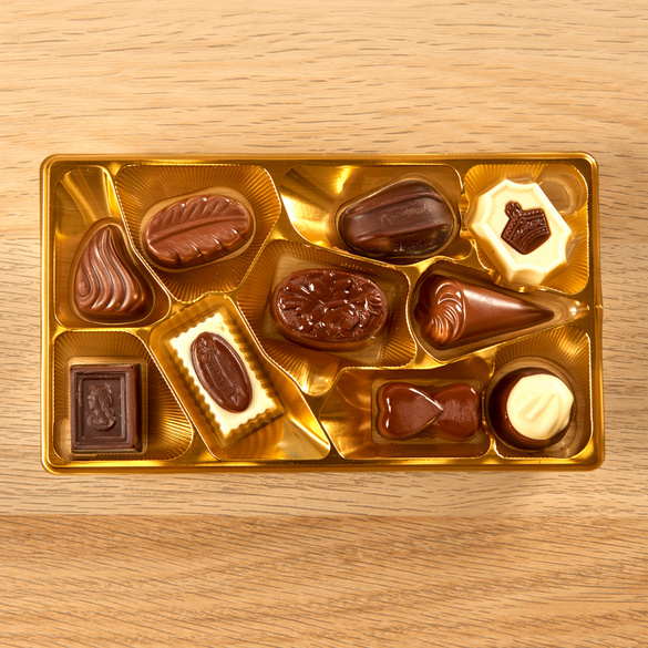 Schwibbogen mit Pralinen