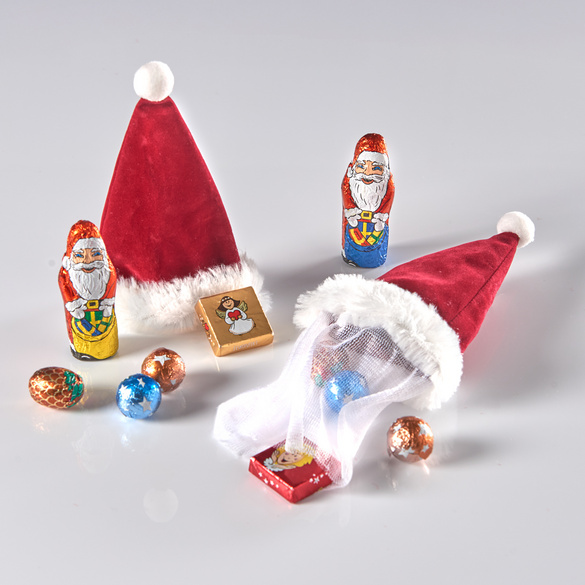 Mini-Nikolaus-Mütze gefüllt