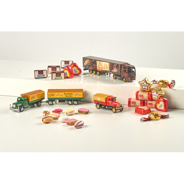 Sammler-Trucks mit Süßwaren 3er-Set
