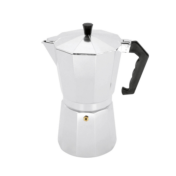 Espressokocher 12 Tassen Aluminium silberfarben KARL KRÜGER