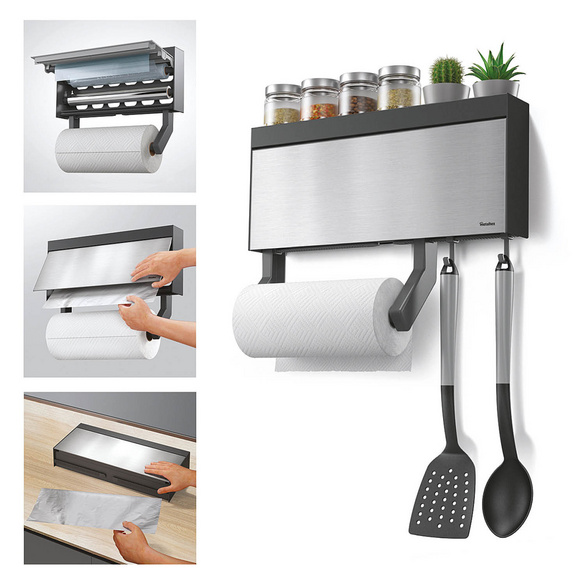 Küchenrollenspender 'Tango Inox' METALTEX