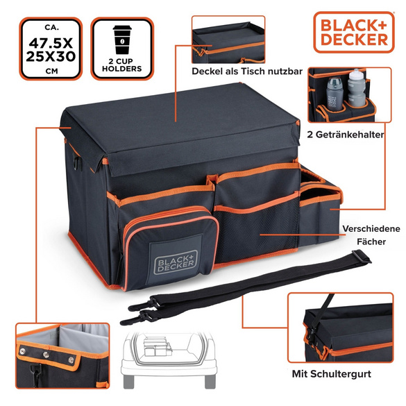 Auto-Organizer mit Kühlfunktion BLACK+DECKER