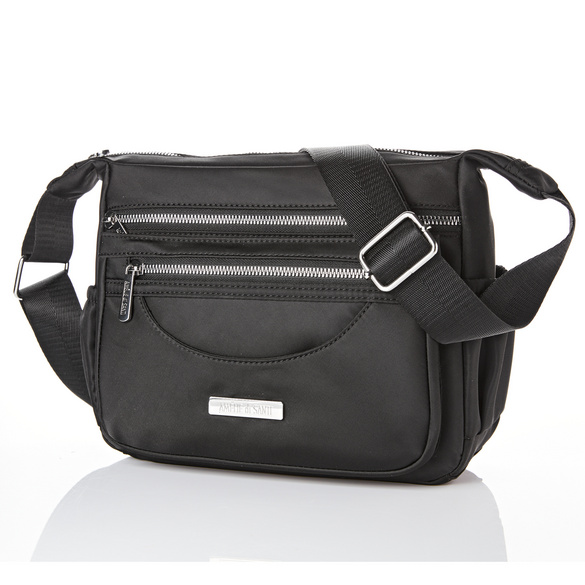 Schultertasche "Lily" schwarz