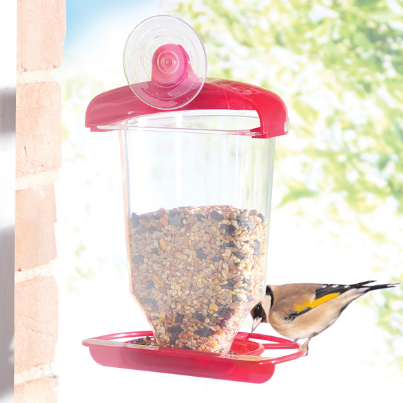 Fenster-Vogelfutterhaus