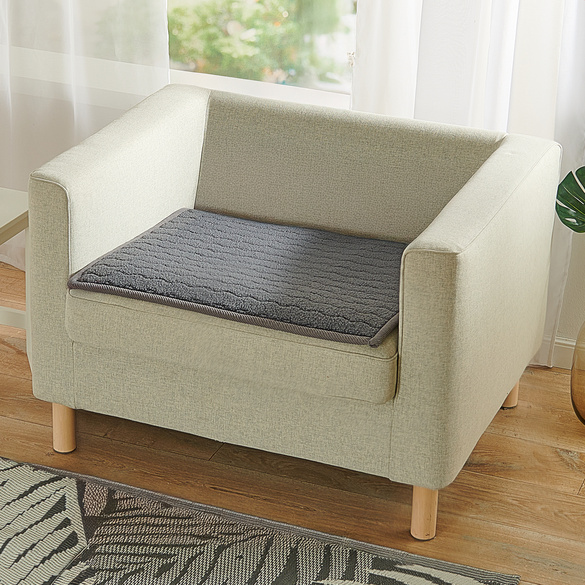 Sesselschoner dunkelgrau