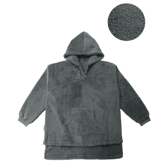 Castell Polar Bear Hoodie titanium